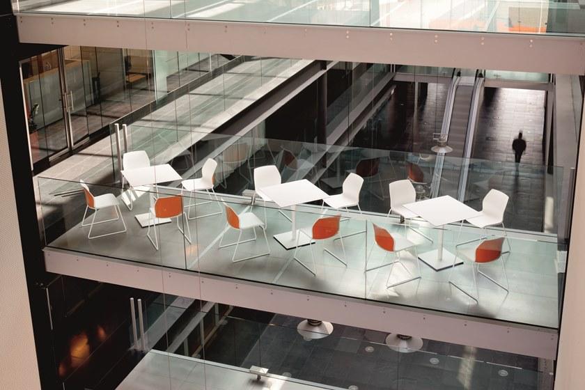 Kastel Квадратный стол в hpl по контракту Kaleox Kk80qb - Вид №2