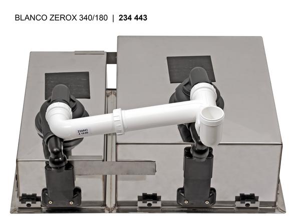 521614 Кухонная мойка Blanco Zerox 340/180-U чаша справа  Blanco Zerox - Вид №3