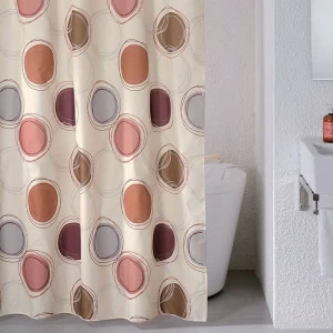 690P180M11 Milardo Sea Stones Штора для ванной комнаты Sea Stones Россия