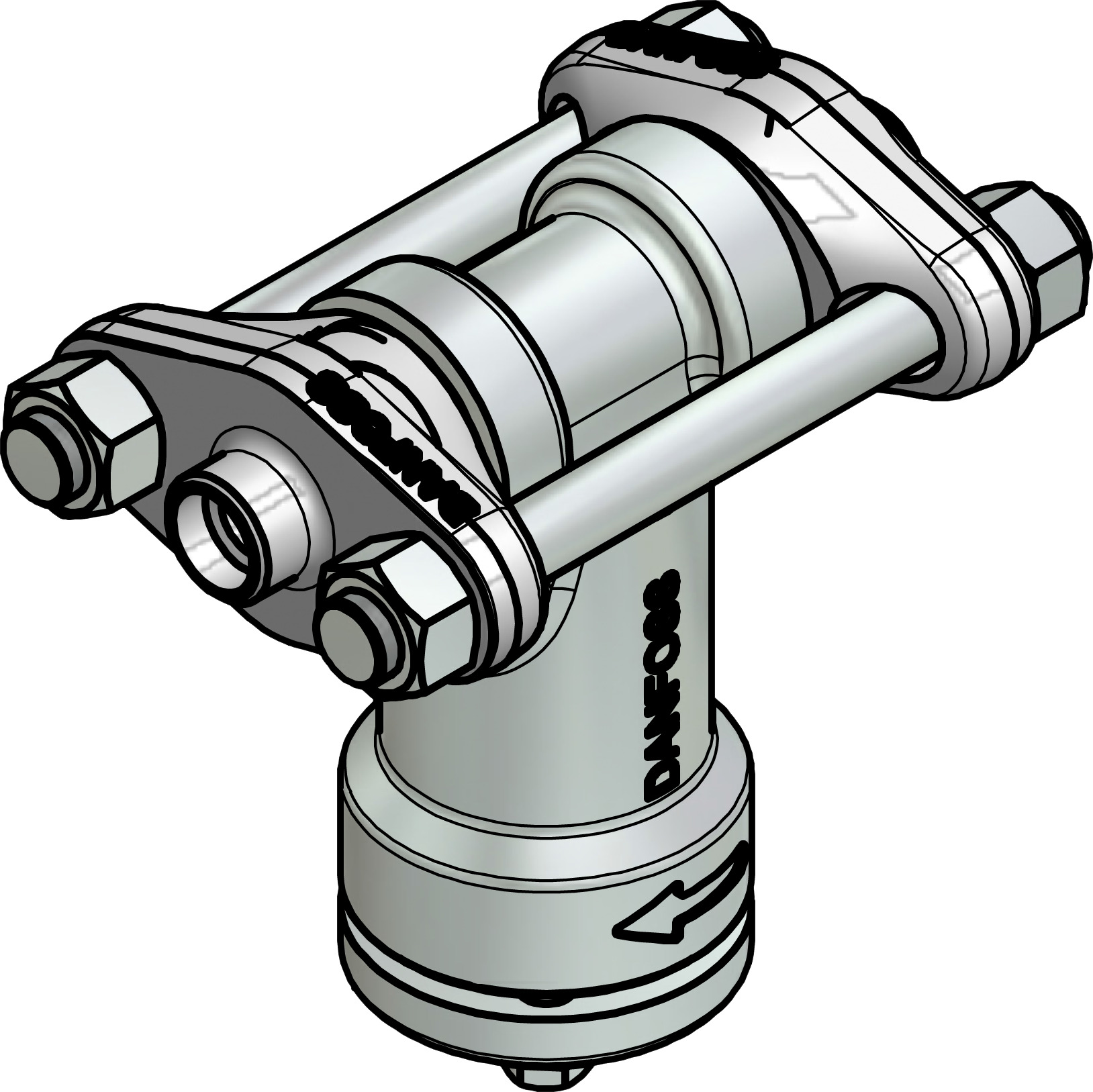 Danfoss FA — сетчатый фильтр с фланцевым присоединением FA 20 Фильтр 006-0074  - Вид №8