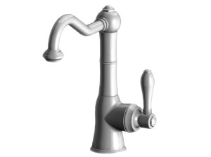 Смеситель для раковины с автоматическим сливом