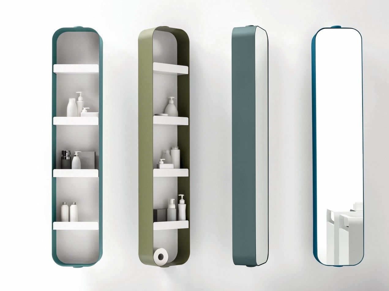 Ванная комната колонка с зеркалом ARBLU Тюльпан ARCH-00103190