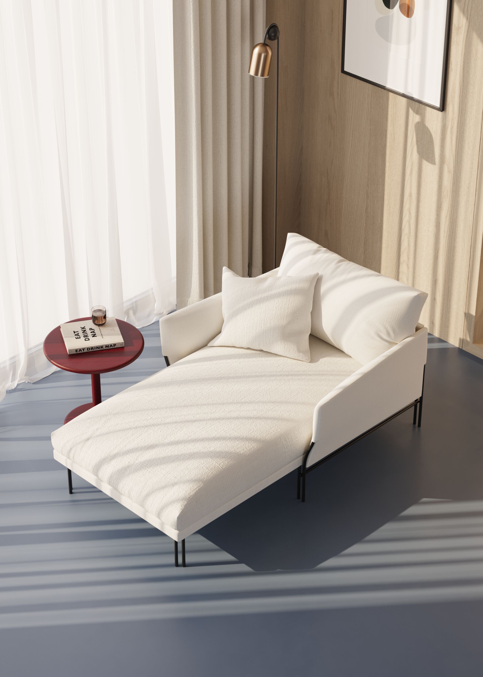 Мягкая ткань Dormeuse Omelette Editions Majestic ARCH-00006205 - Вид №1