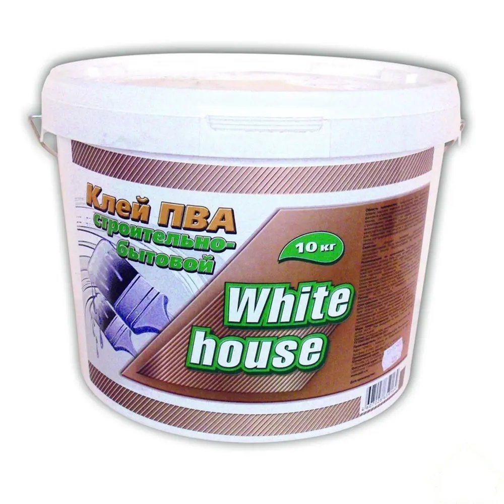 Клей ПВА White House строительно-бытовой, 10 кг 13687972 STLM-2190212 