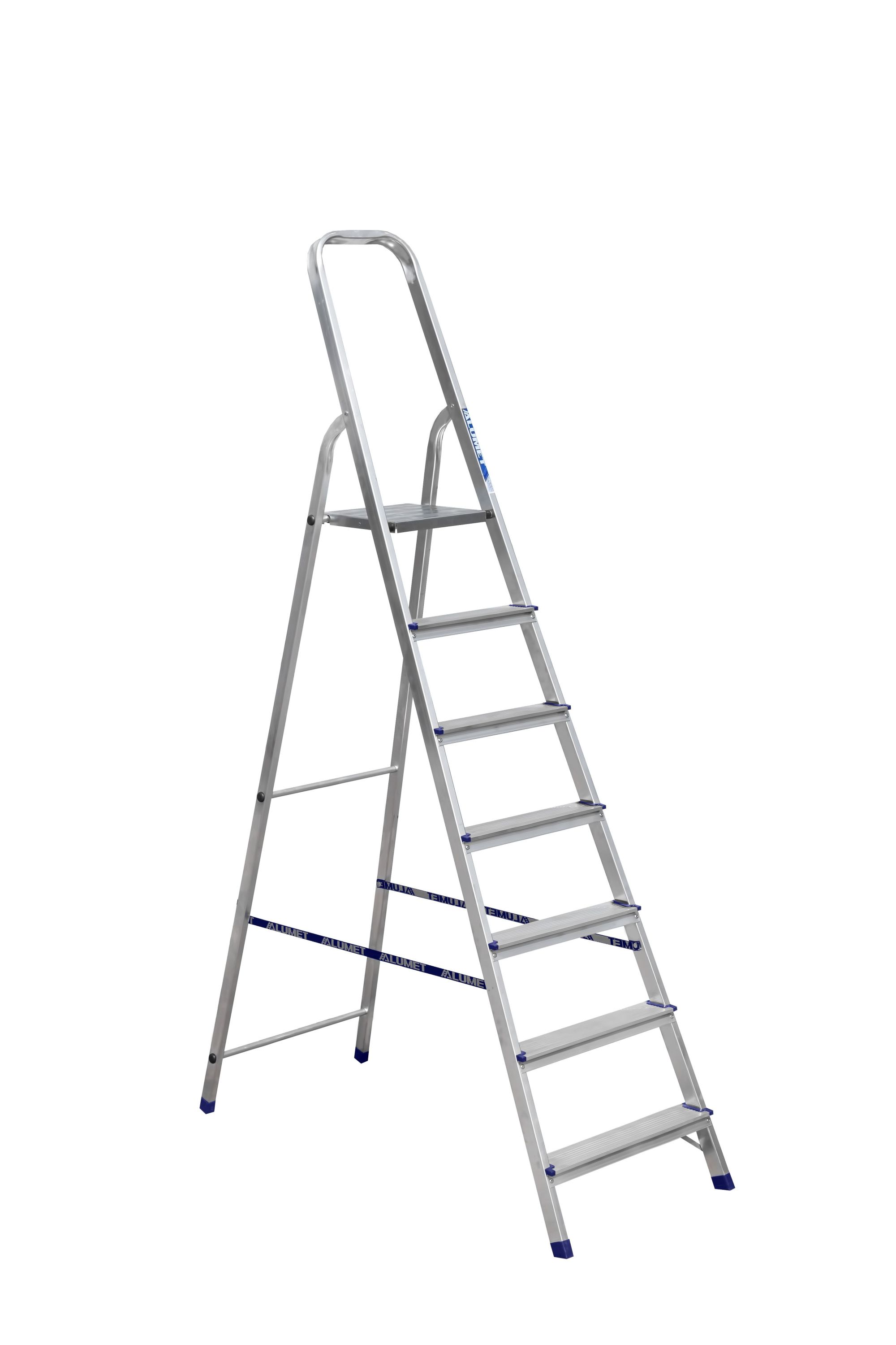 Стремянка алюминиевая AM 707 ALUMET  - Вид №1