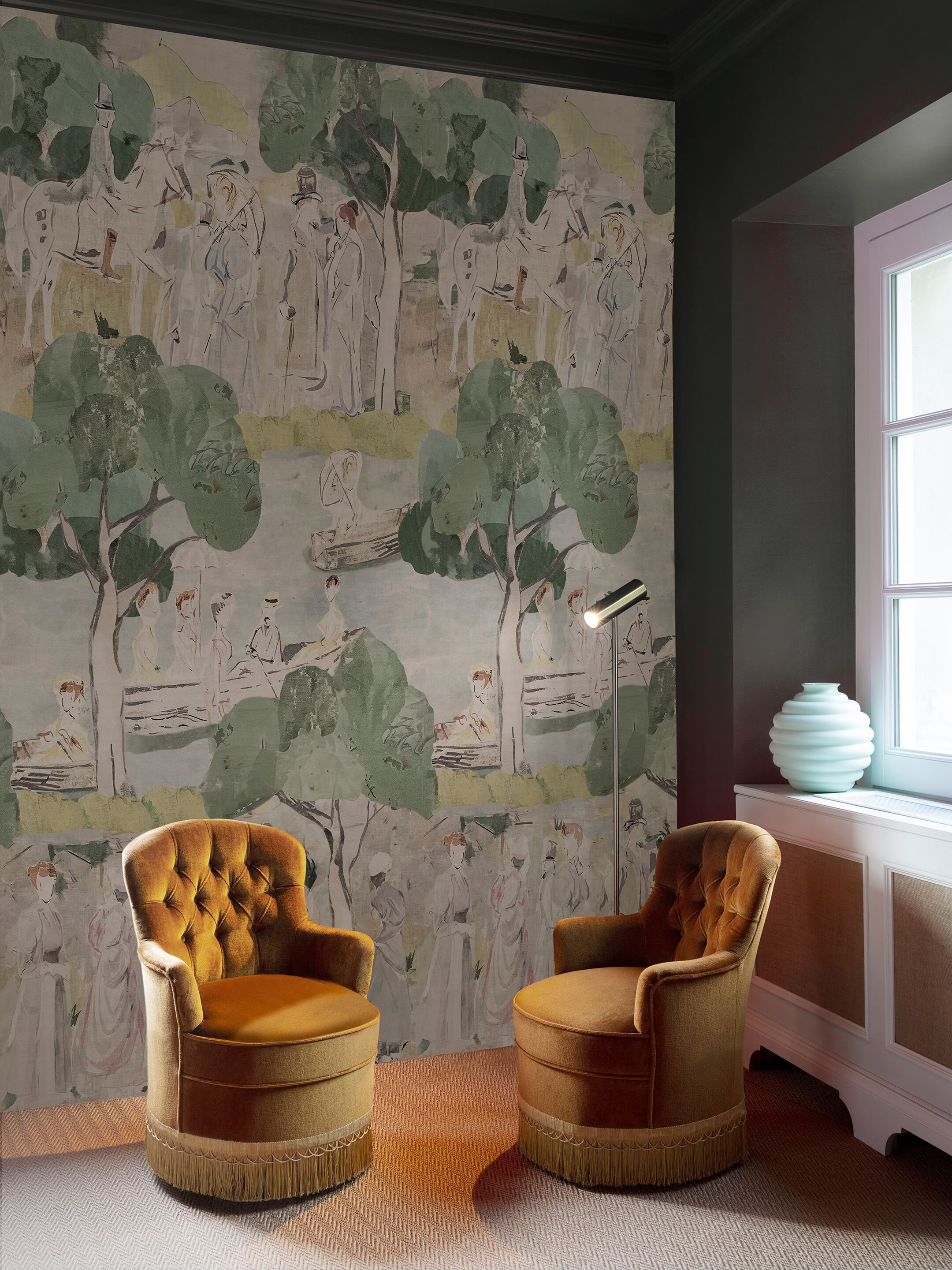 Обои из органического био-винила Wall&decò Современные обои 2025 года ARCH-00085400 - Вид №1