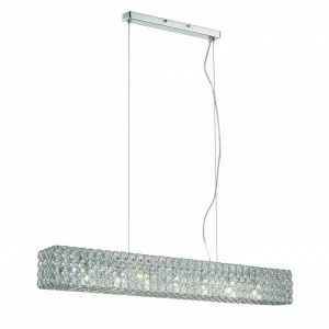 Подвесной светильник Ideal Lux Admiral SP7 IDEAL LUX ДИЗАЙНЕРСКИЕ, ADMIRAL 072091 Хром