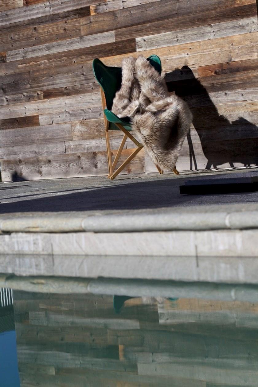 Unopiù Раскладное кресло из тика и кожи Emy Emytpv - Вид №1