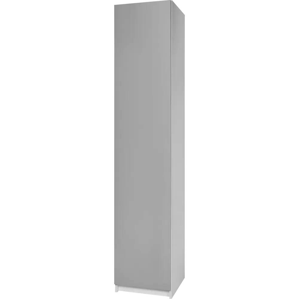 Santreyd Лион - распашная дверь для модульного шкафа 39.6x193.8 см серый глянец 88967152 STLM-1081024 - Вид №3