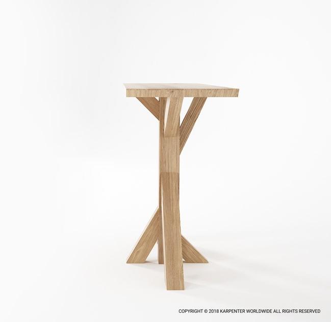 KARPENTER Прямоугольная консоль из дуба Ki Ki01 - Вид №3