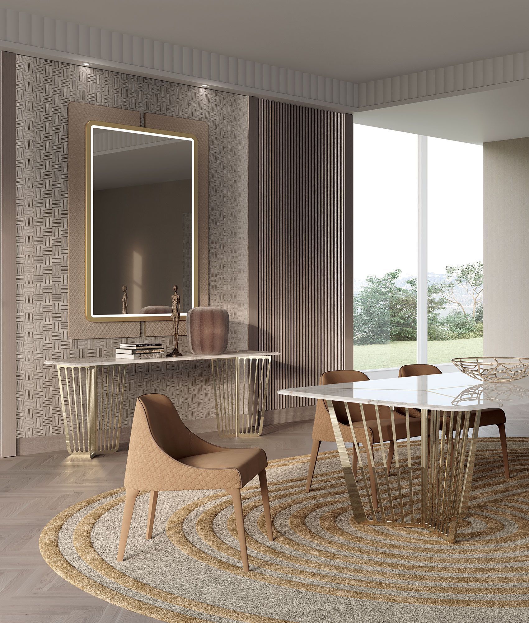 Тканевое кресло Vittoria Frigerio Poggi ARCH-00037270 - Вид №2