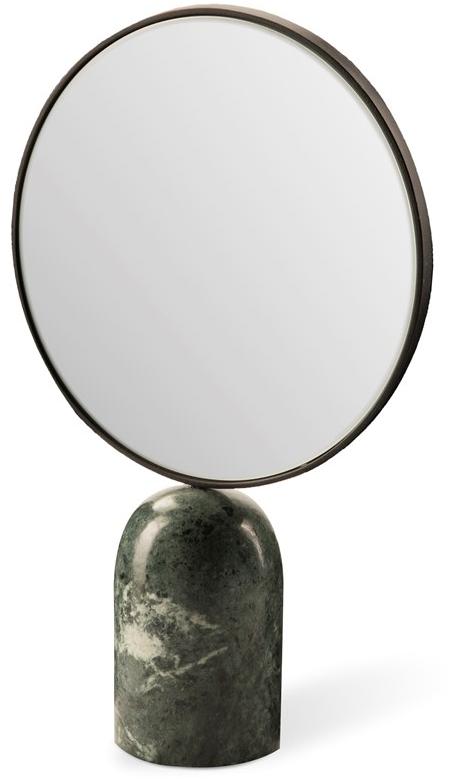 Pols Potten Зеркало круглого стола из железа в раме  300-300-132  - Вид №1