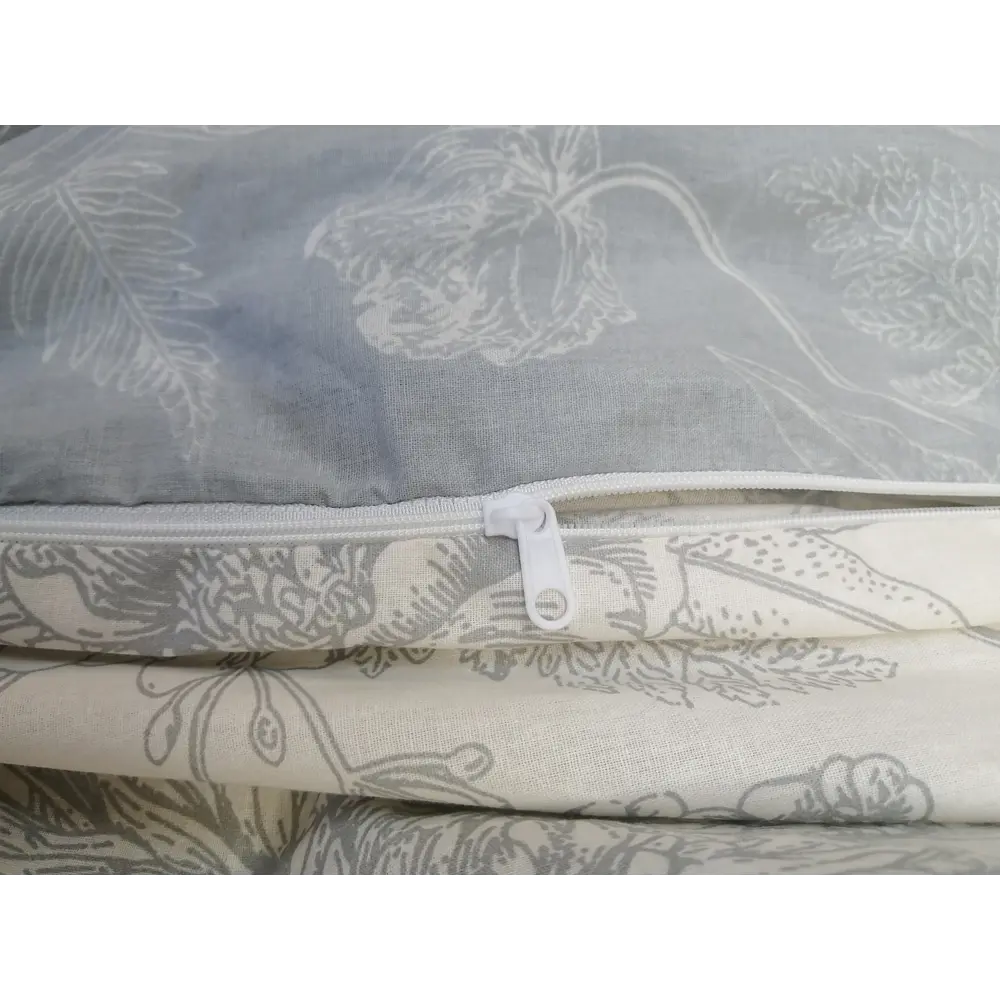 Santreyd Bouquet Дуэт 344 — семейный комплект постельного белья из перкаля бежевого цвета 89397785 STLM-1440318 - Вид №5