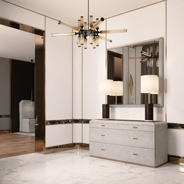 Capital Collection Квадратное деревянное зеркало в раме Orion sun-id-1429764 - Вид №2