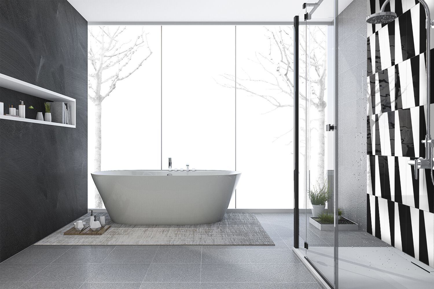 Декоративная стеклянная панель VETROVIVO GEOMETRIC GAMES ARCH-00062264 - Вид №6