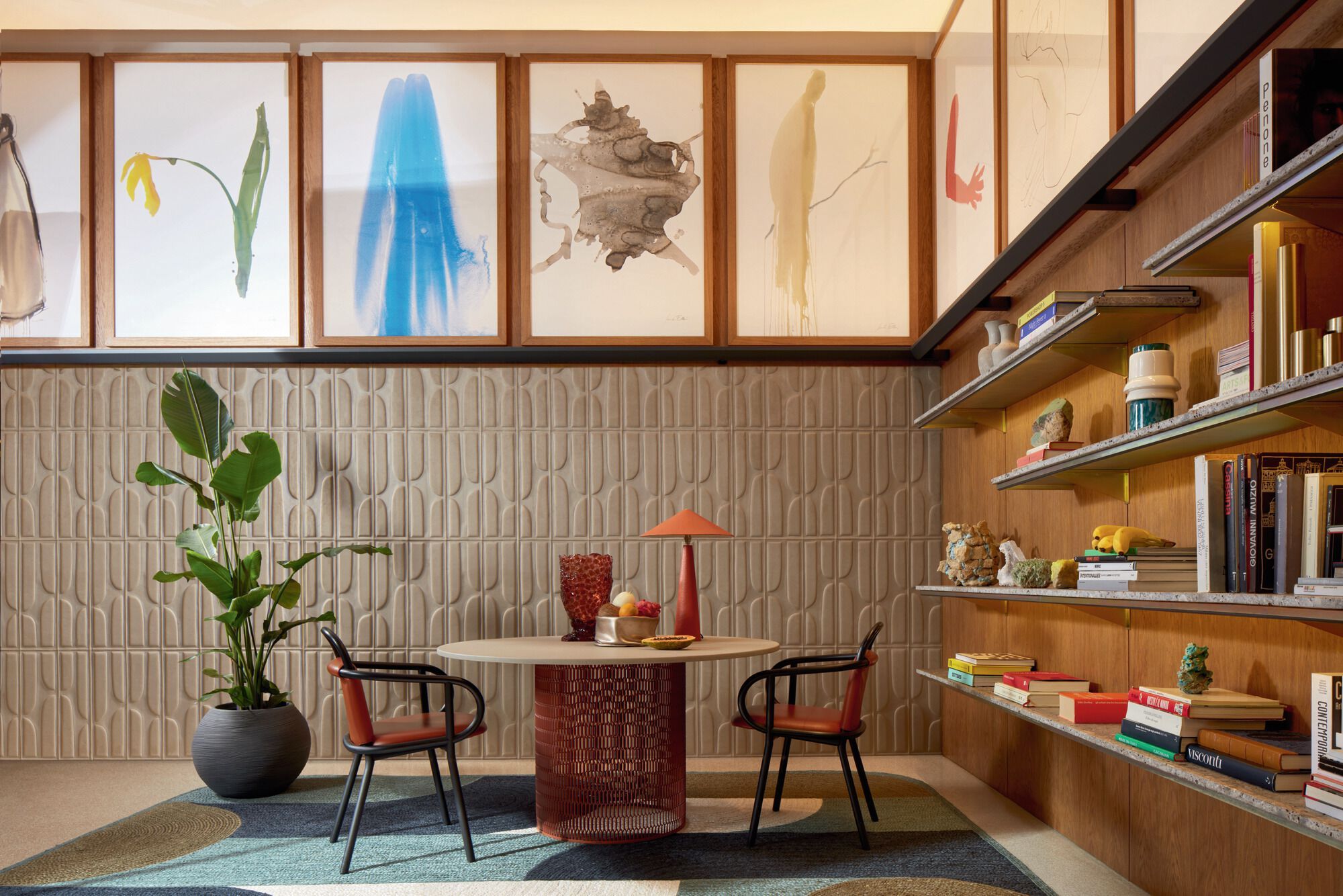 Полиэфирная моющаяся настенная ткань Élitis Forms ARCH-00137537 - Вид №2