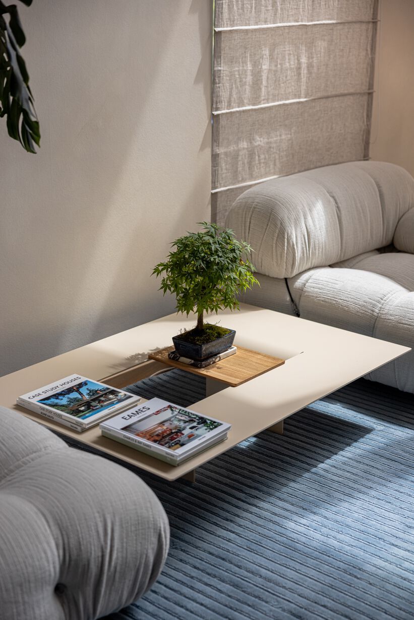 Низкий журнальный столик из листового металла Metallbude CUT ARCH-00111188 - Вид №21