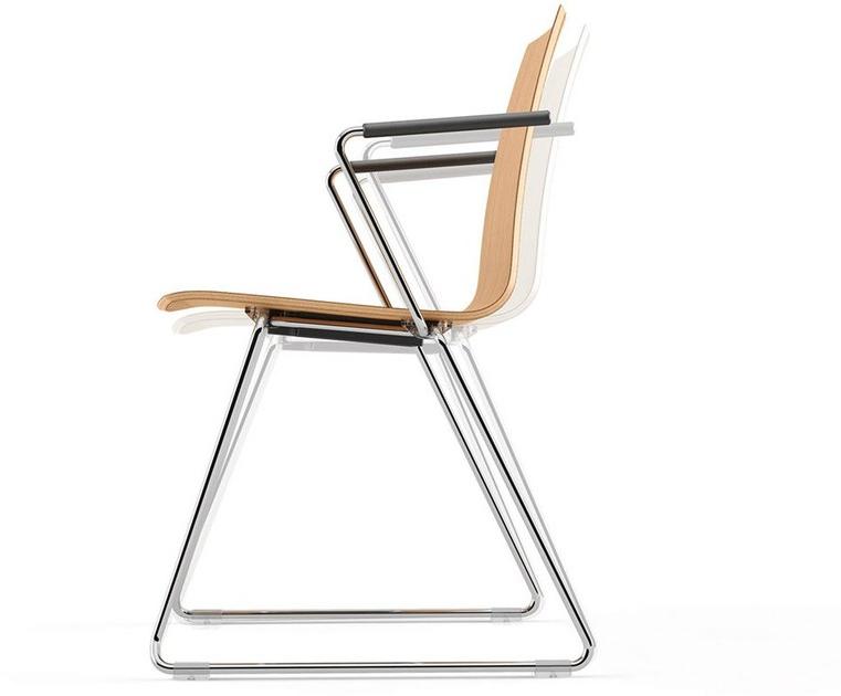 König Neurath Кресло салазки для залов ожидания Move.me sun-id-1499595 - Вид №1