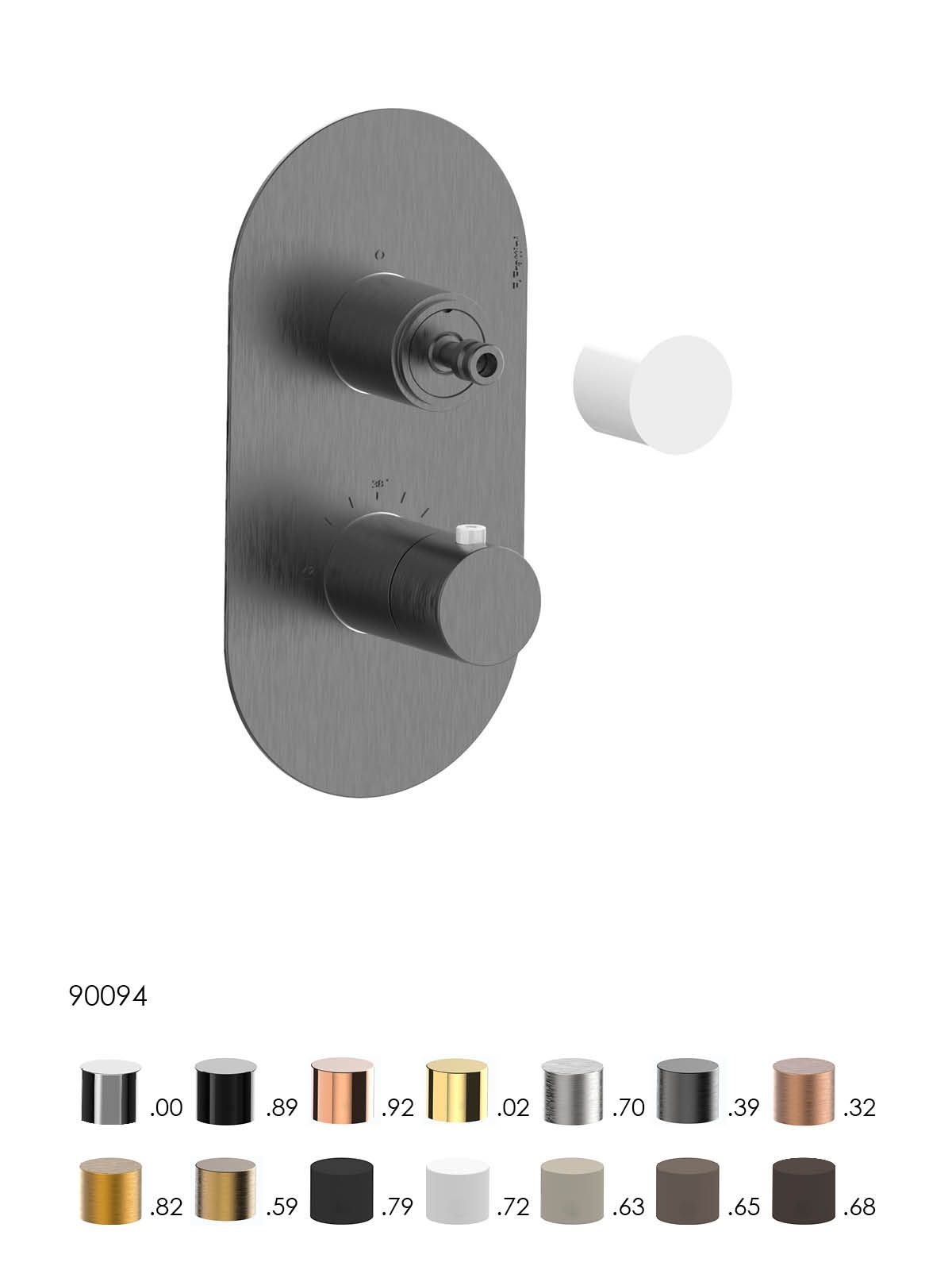 Встраиваемый термостатический смеситель для душа Rubinetterie Frattini ARCH-00032233 - Вид №3