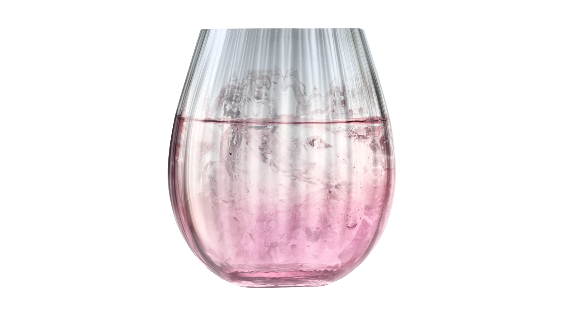 10656216 LSA International Набор стаканов LSA International, "Dusk", 425м, розово-серый, 2шт. Стекло - Вид №3