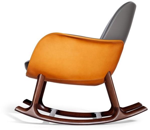 Poltrona Frau Кресло-качалка с подлокотниками La collezione - divani e poltrone sun-id-1496201 - Вид №3