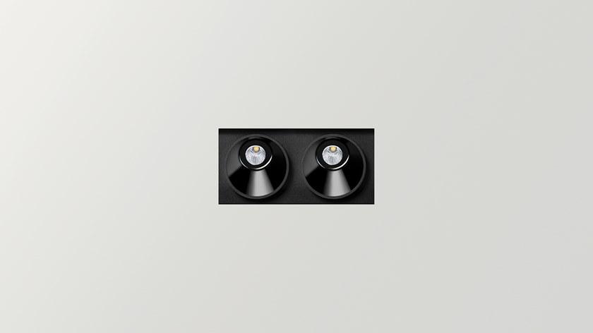 Arkoslight Алюминиевый потолочный линейный световой профиль для точечных светильников Black foster custom sun-id-1455112 - Вид №4