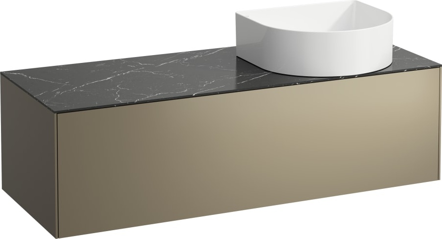 H4054230340401 Шкафчик, 1 ящик, совместим с раковиной-чашей 812340, 812341, 812342, 812343, с отверстием справа LAUFEN PRO - Вид №5