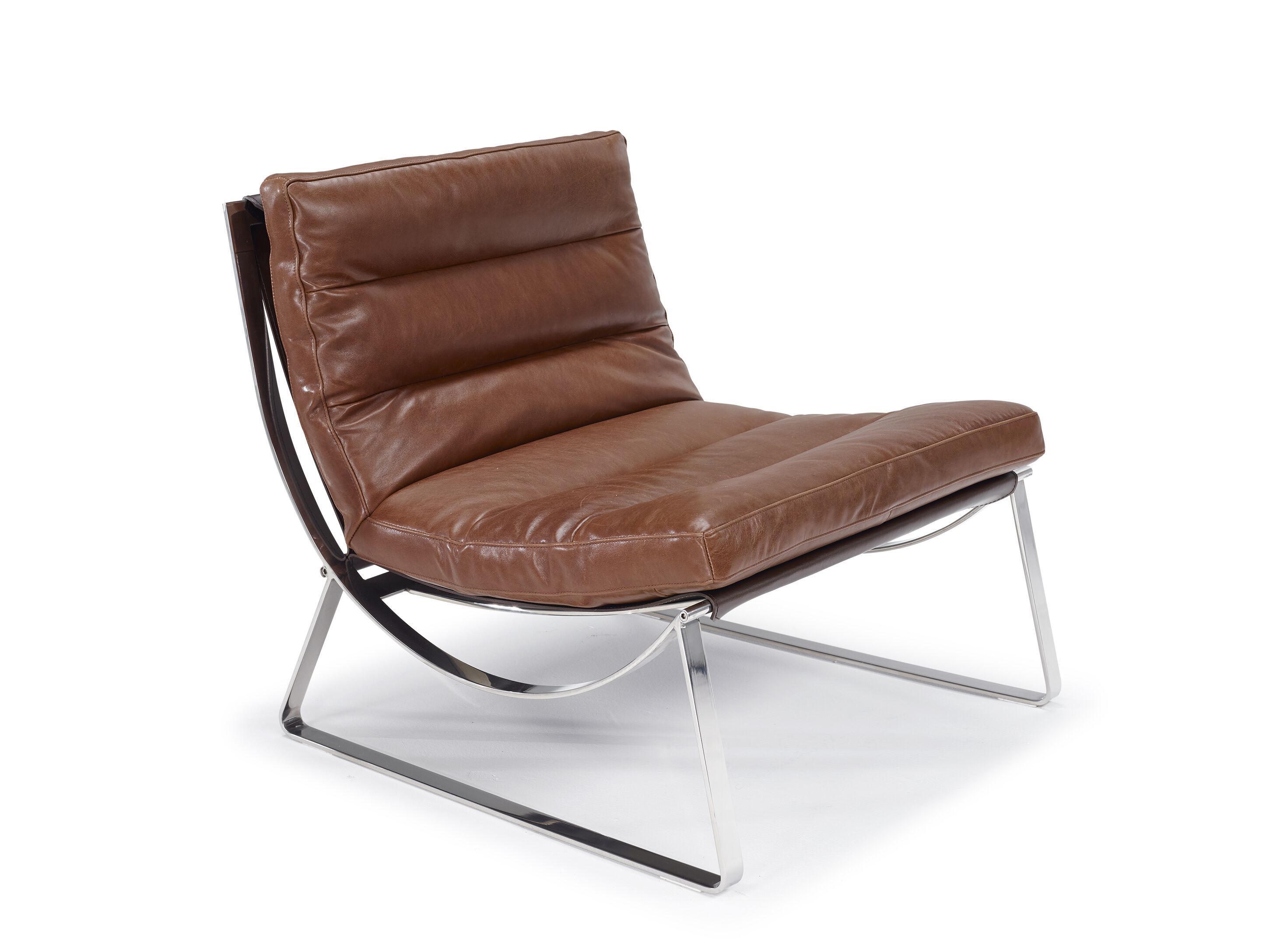 Кожаное кресло с салазками Natuzzi Italia CAMMEO ARCH-00137164 - Вид №2