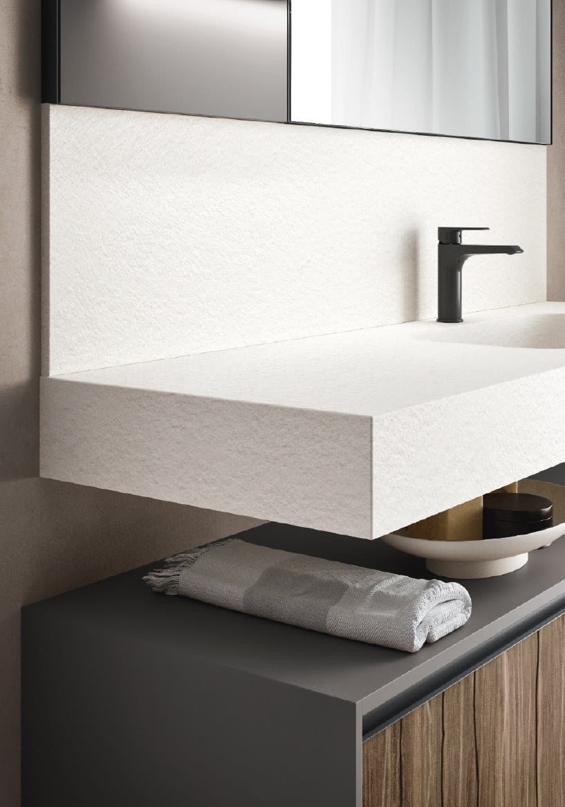 Подвесной шкаф для ванной комнаты с ящиками Gruppo Geromin Elite ARCH-00151081 - Вид №2