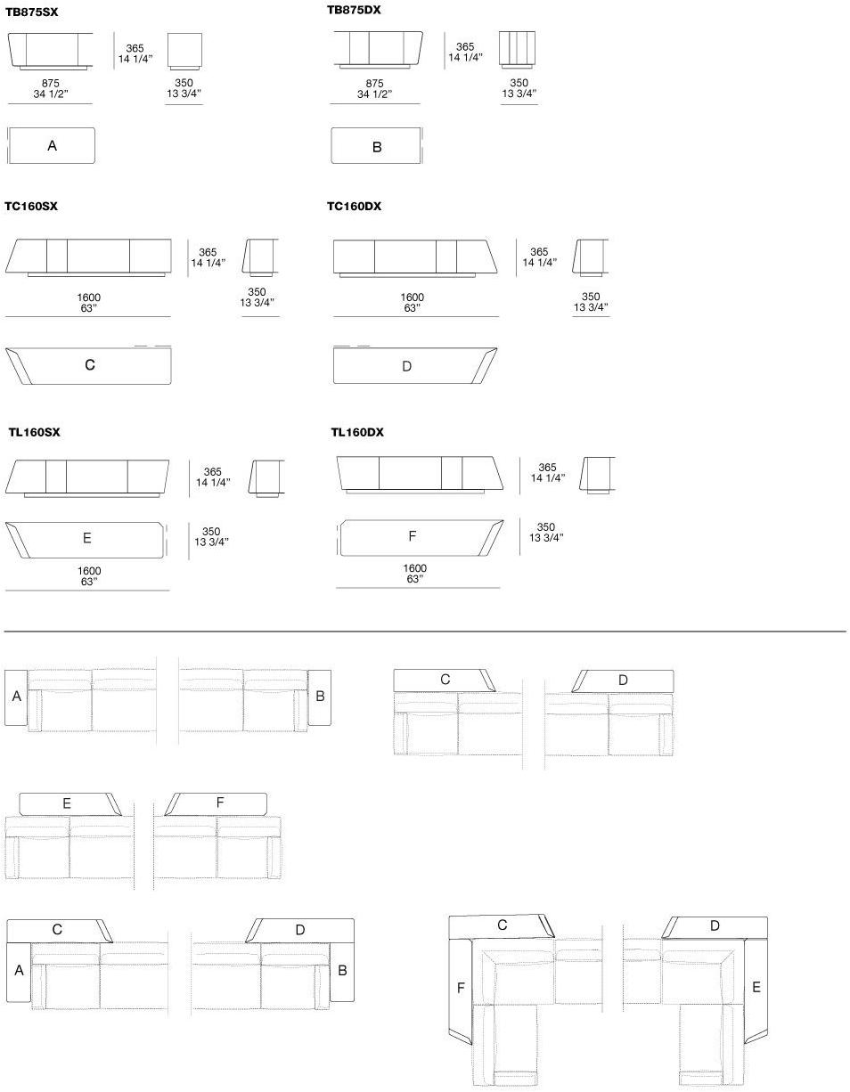 Poliform Модульный тканевый диван Paris-seoul sun-id-1482984 - Вид №3