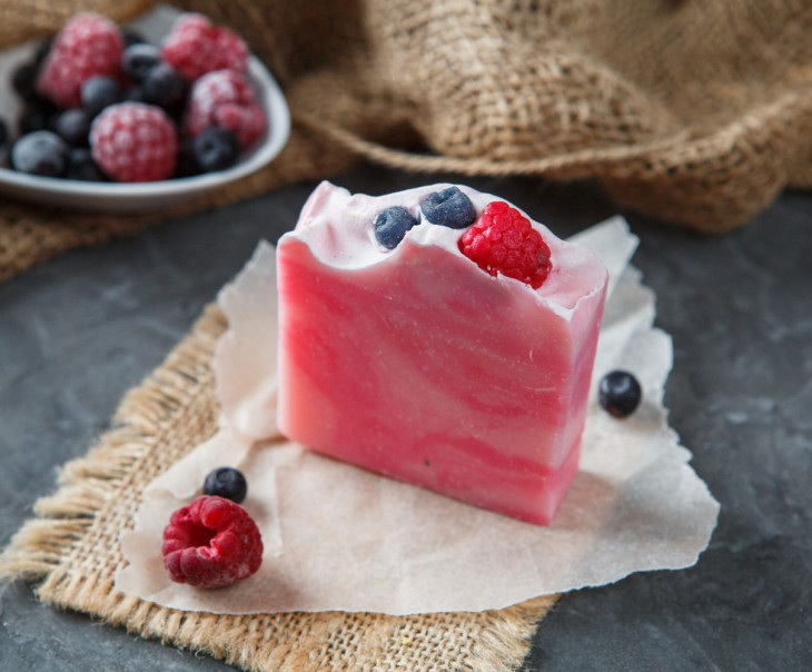 3757 Мыло ручной работы "Ягодное" Вкусляндия  - Вид №1