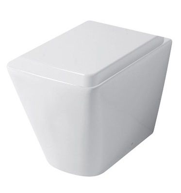 T3002RIM02 Приставной унитаз напольный Черный Disegno Ceramica Touch3 Италия