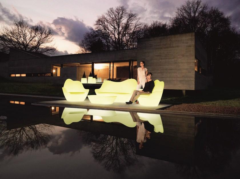 VONDOM Садовый стол при слабом освещении Sabinas sun-id-1473925 - Вид №5