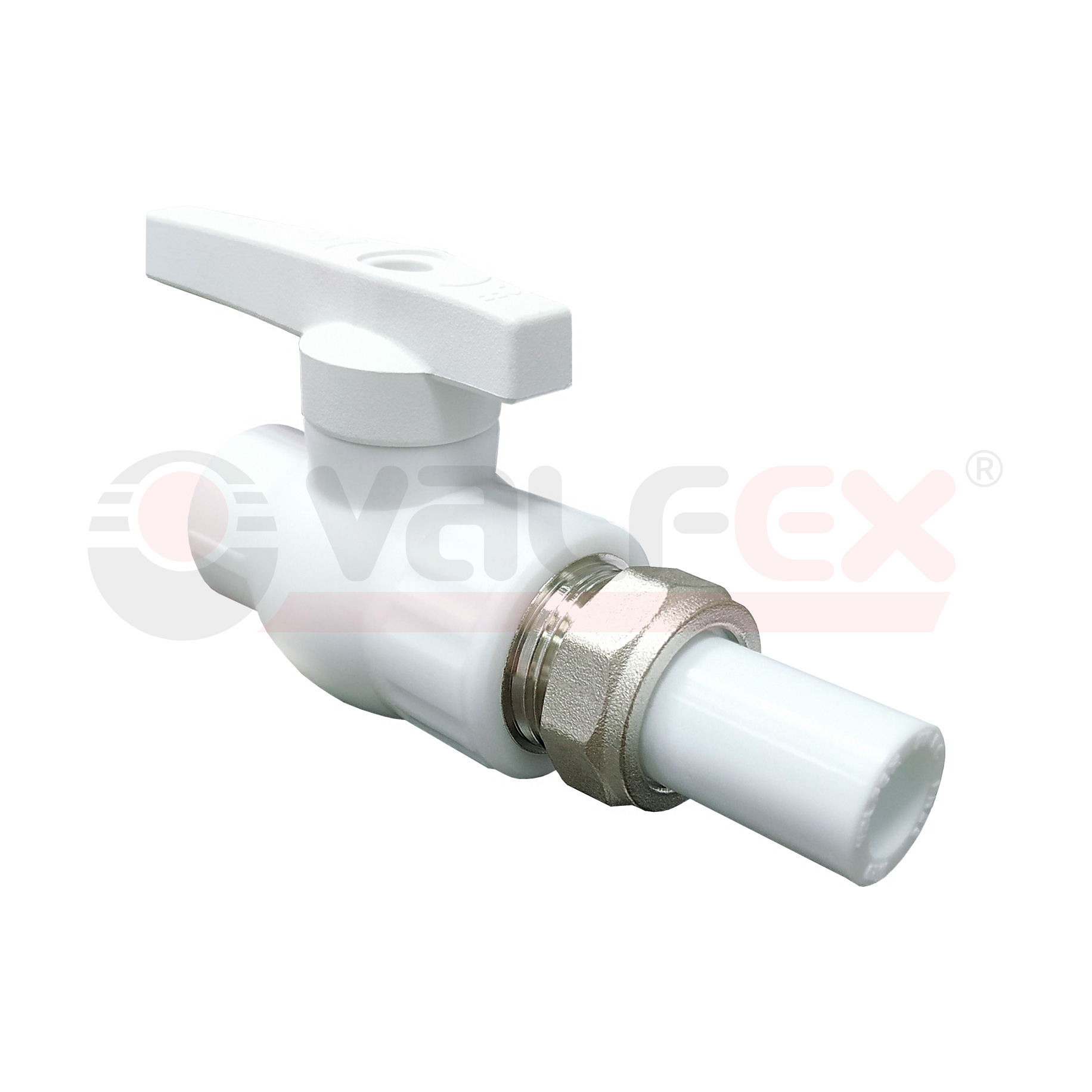 20244025 Valfex Кран шаровой полнопроходной с односторонним разъемным соединением 