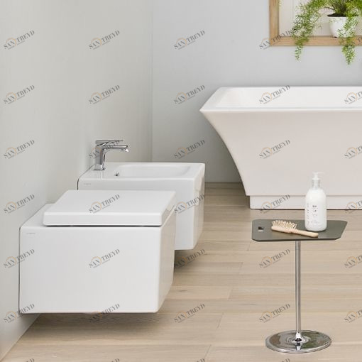 BKV001 Подвесной унитаз настенный Белый ArtCeram BLOCK Италия