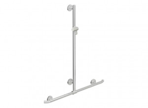 950.35.42054 Поручень для душа с выдвижным держателем для душа теплое прикосновение HEWI Greifen