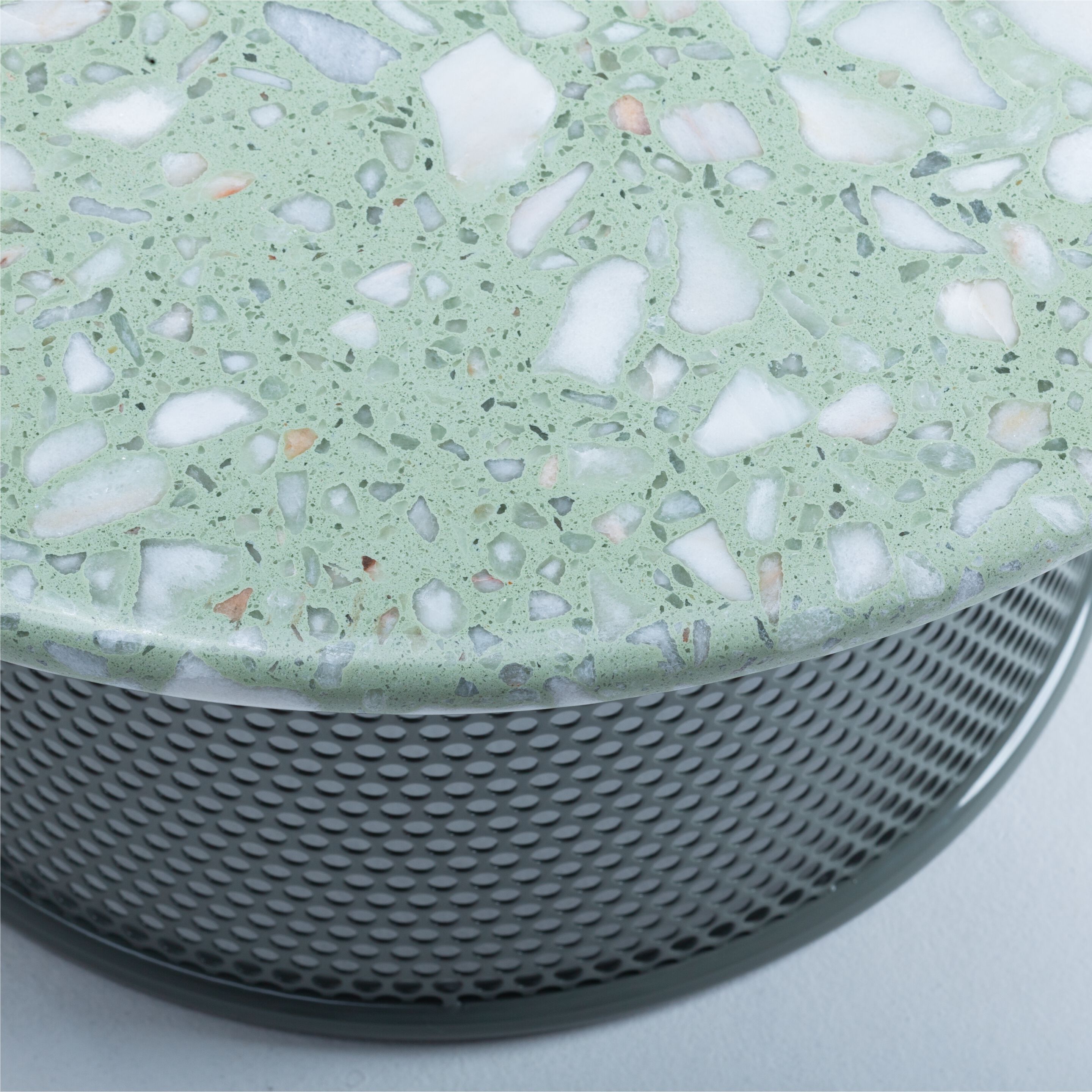 Мраморный низкий овальный журнальный столик Mambo Unlimited Ideas Ривьера ARCH-00001750 - Вид №2