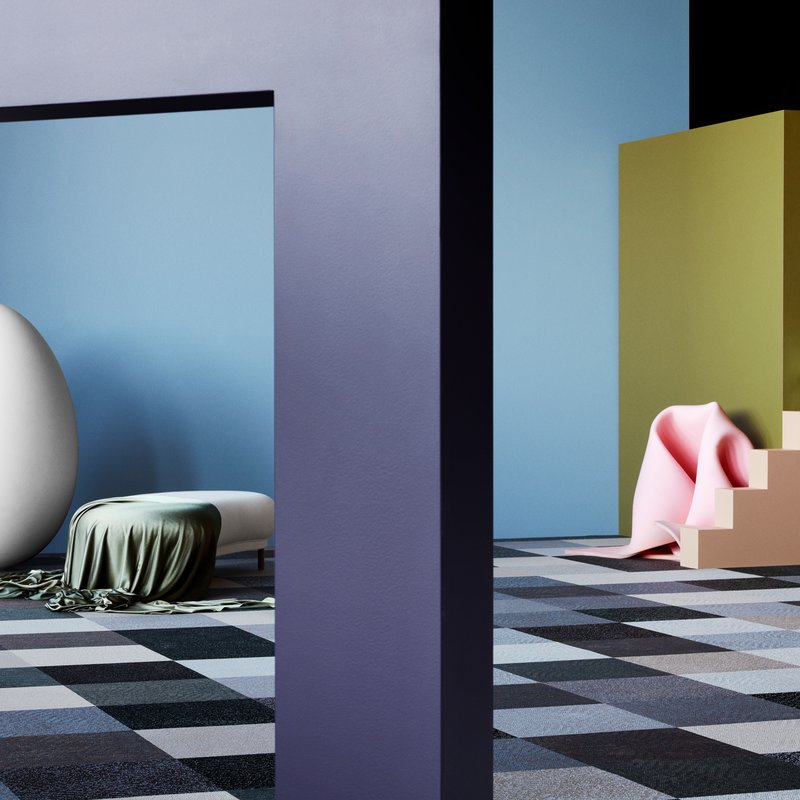 Bolon Diversity  Напольное покрытие виниловый пол Buzz Straw  - Вид №3