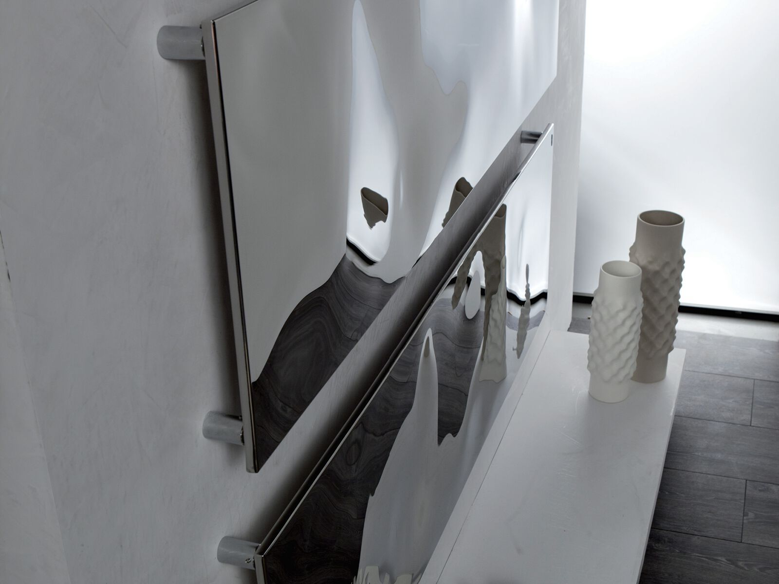 Нержавеющая сталь горизонтальный полотенцесушитель Cordivari Design Inox Style ARCH-00104251 - Вид №1