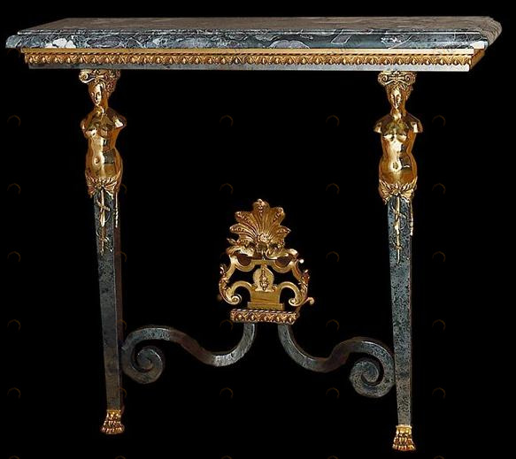 Tisserant Прямоугольная консоль из мрамора sun-id-1436138