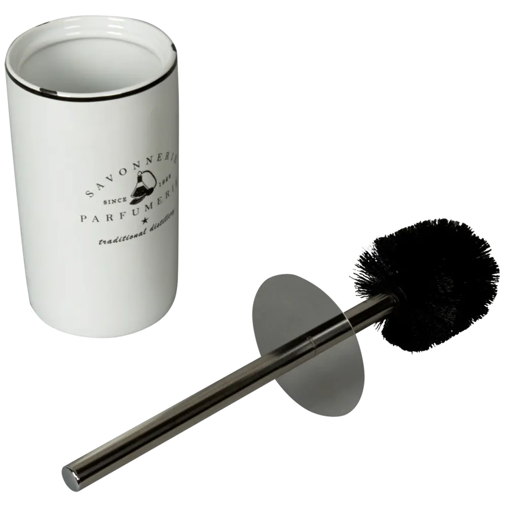 Ёршик для унитаза Wess Parfumer цвет белый чёрный STLM-2136146 - Вид №3