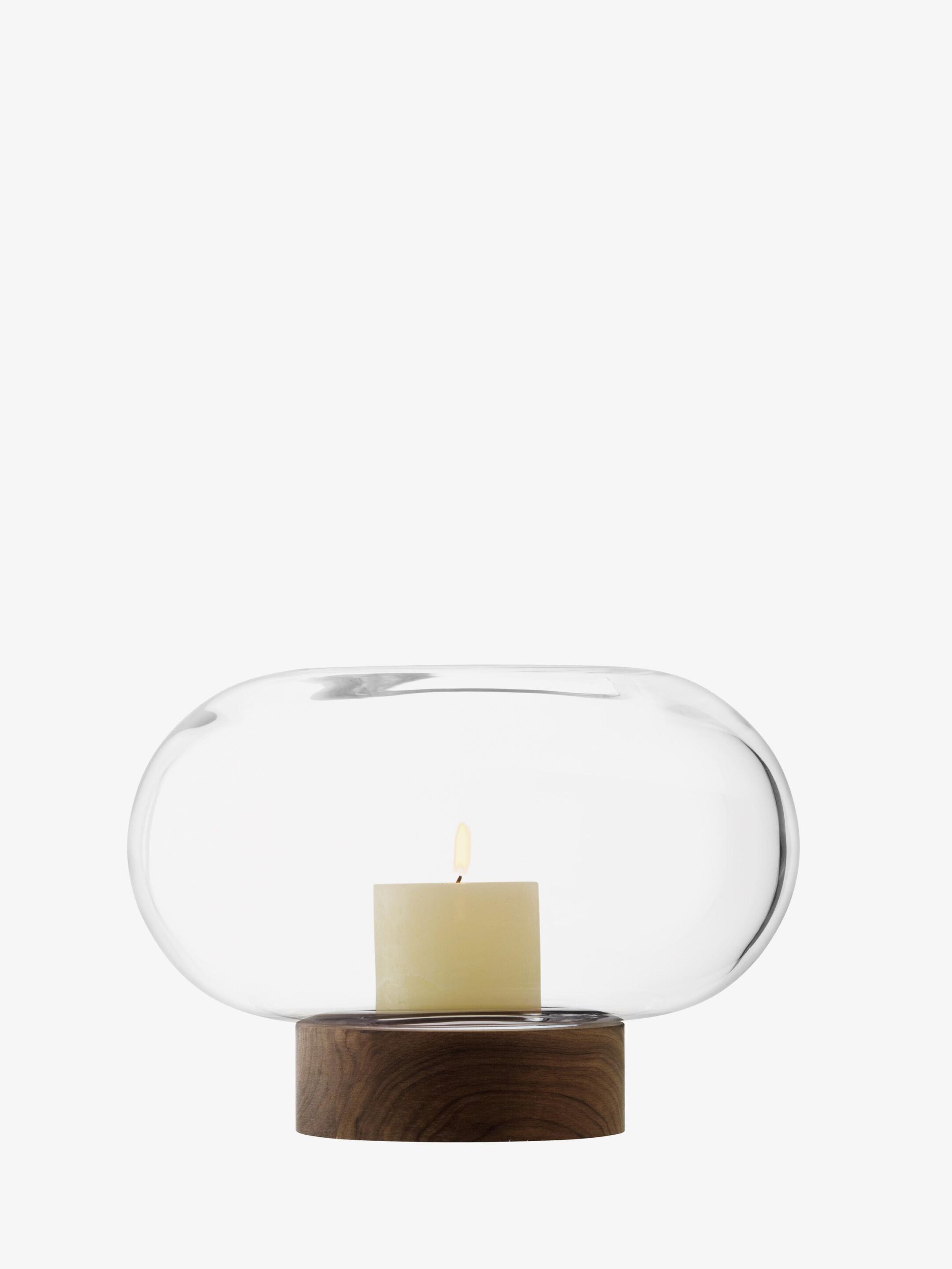 Ваза из дутого стекла LSA OBLATE VASE/LANTERN ARCH-00024258 - Вид №1