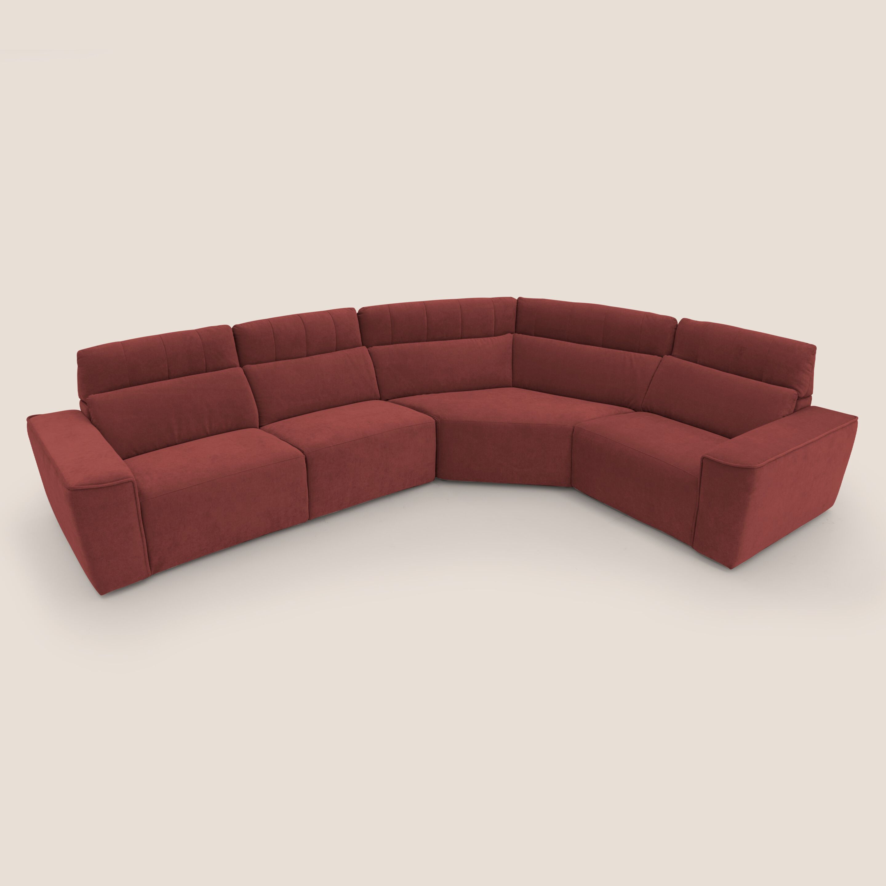 Угловой диван с откидной спинкой из ткани Divani.Store Clark ARCH-00090714 - Вид №187