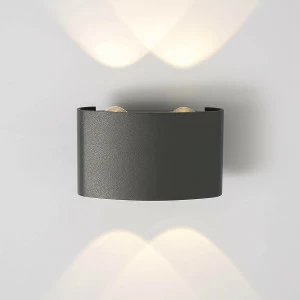 Уличный светильник светодиодный настенный серый Techno LED Twinky 4690389106330 ELEKTROSTANDARD TWINKY 00-3895994 Серый