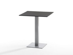 Квадратный садовый стол с порошковым покрытием