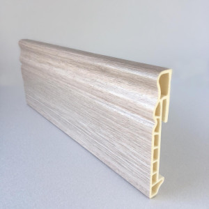 Напольный плинтус  Дуб седой 100мм