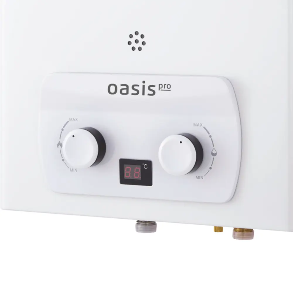 Проточный газовый водонагреватель Oasis Pro P-10 20 кВт 10 л/мин белая 89434241 STLM-2019214  - Вид №1