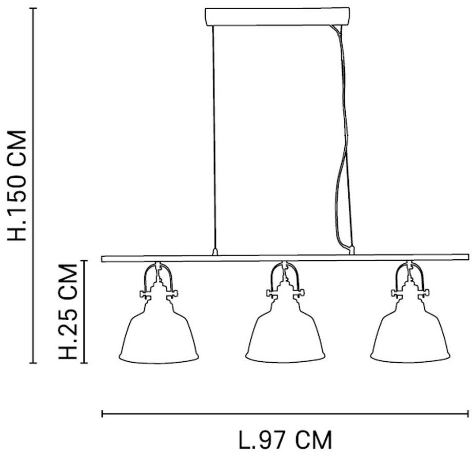 Market Set Подвесной светильник из стекла Lord 650900 - Вид №3