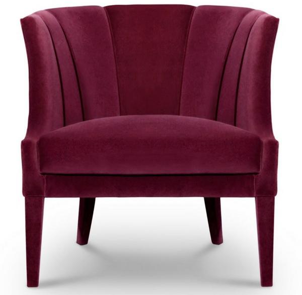 BRABBU Бархатное кресло с подлокотниками sun-id-1433750 - Вид №1