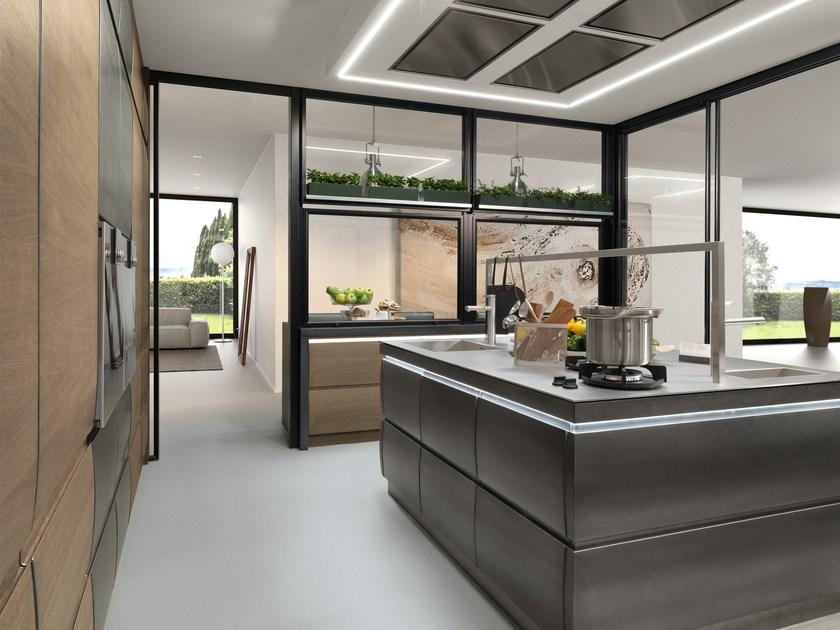 L'Ottocento Дубовая кухня с островом Chronos sun-id-1439603 - Вид №3